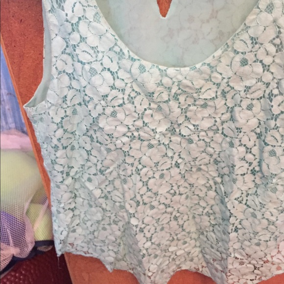Aritzia Talula Turquoise Sleeveless Blouse - Picture 5 of 5